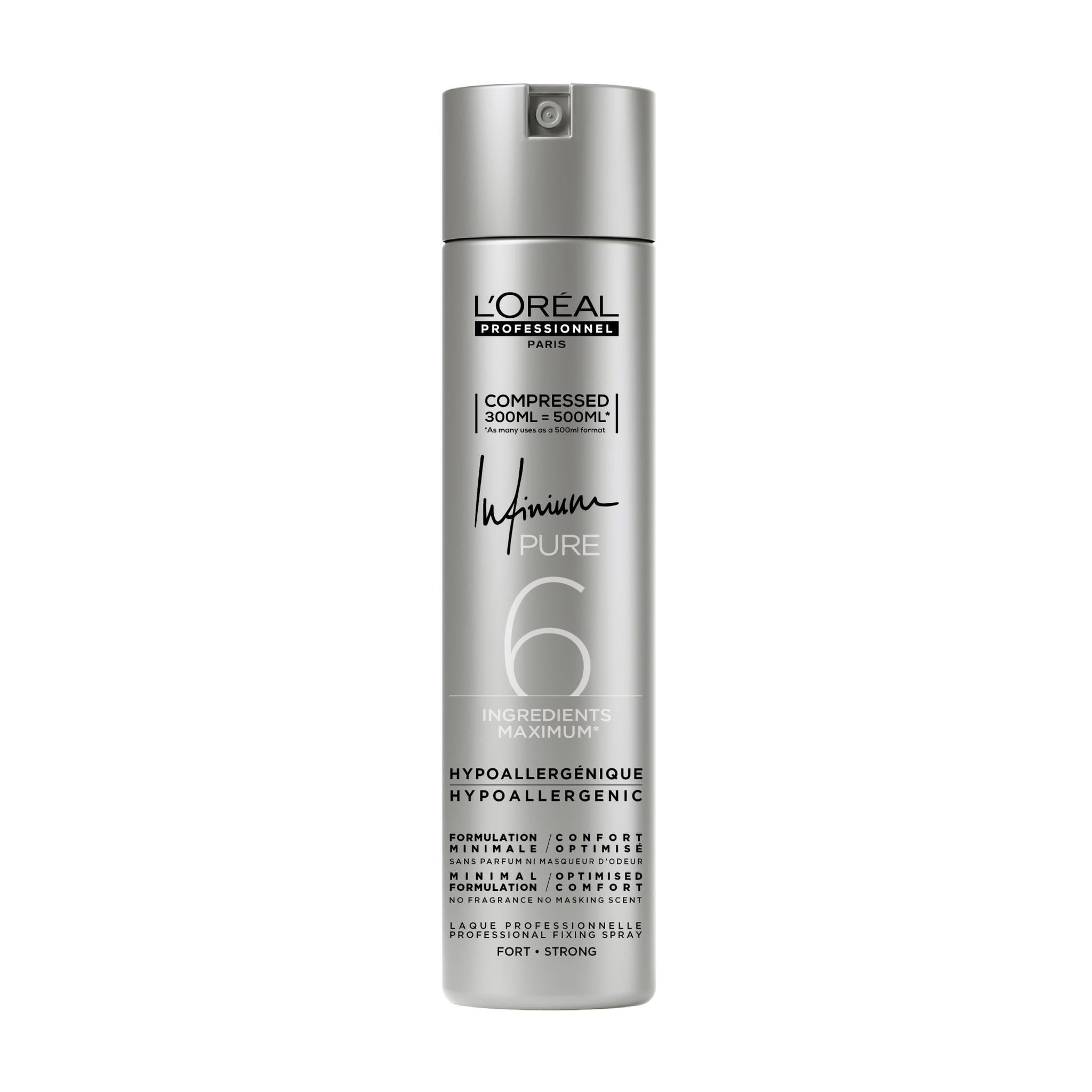 Infinum Pure Strong Hairspray 300 ml