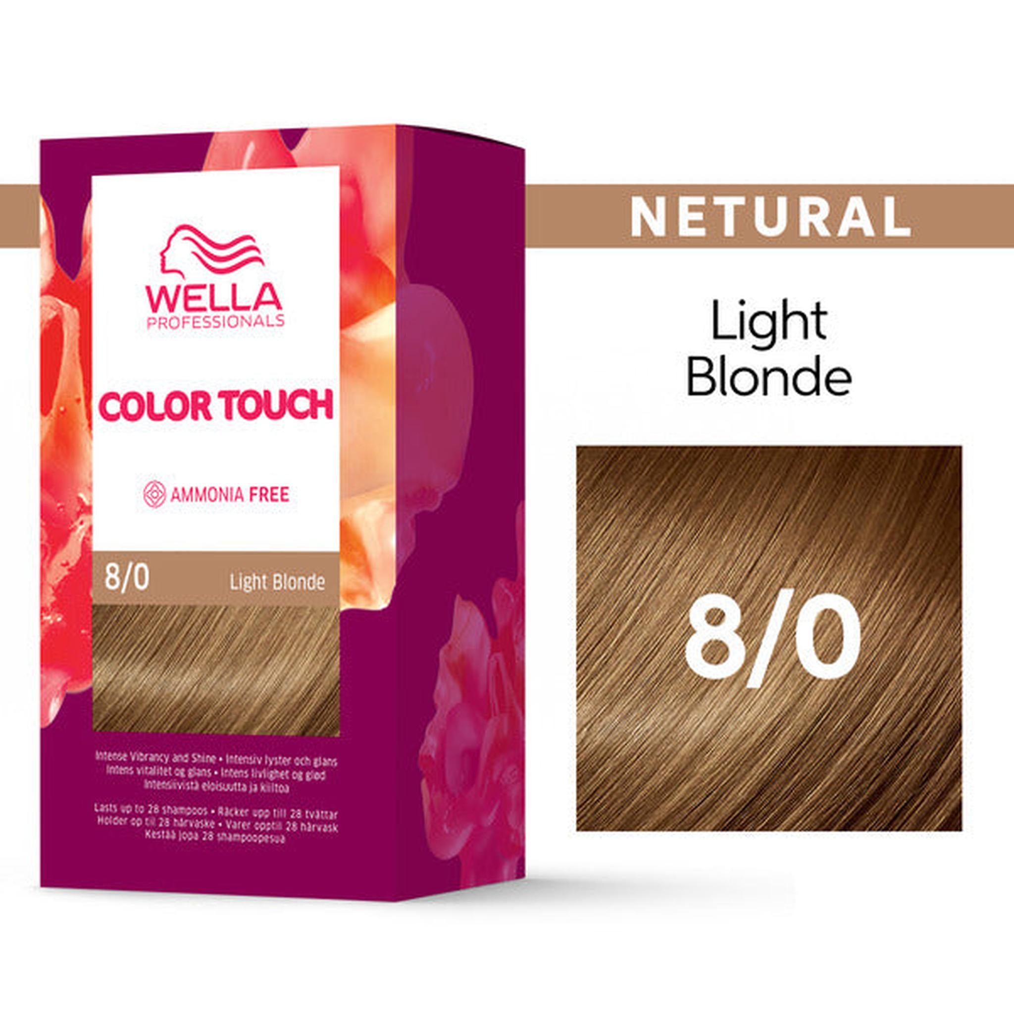 Color Touch OTC Pure Naturals Light Blonde 8/0