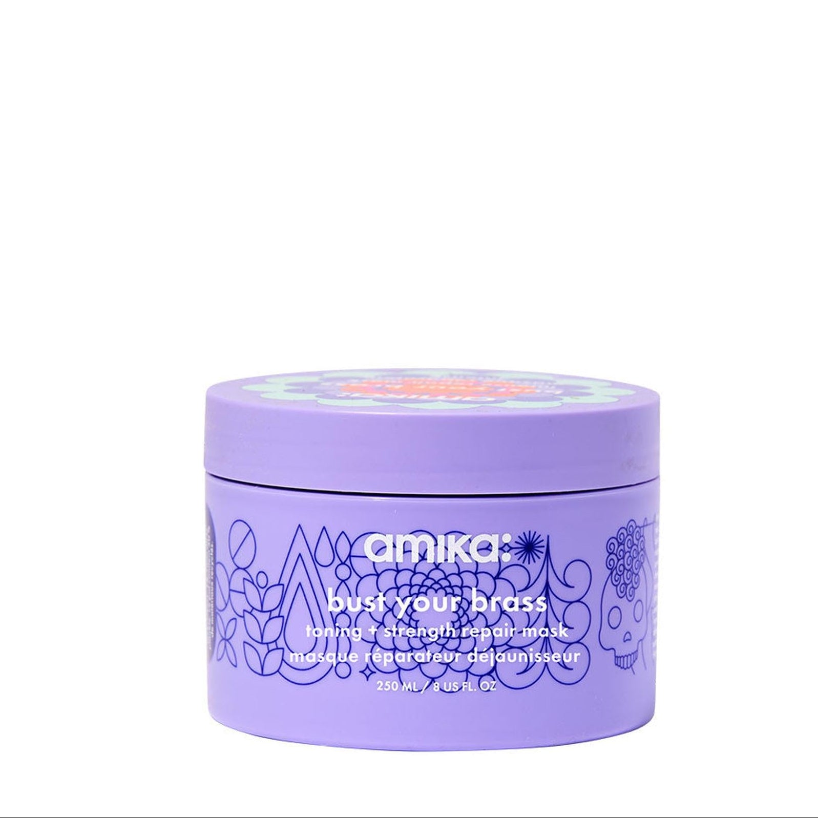 Amika Bust Your Brass Cool Blonde Intense Repair Mask 250 ml