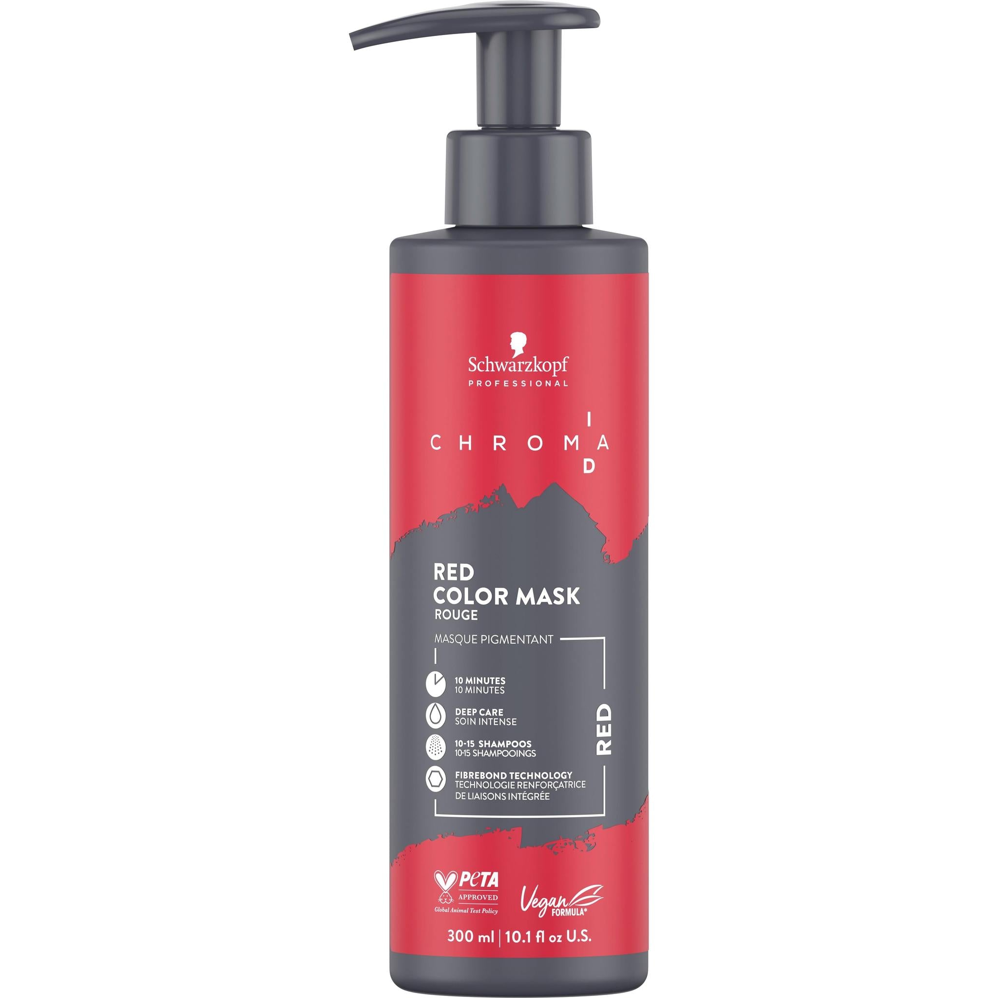 Chroma ID Bonding Color Mask Red 300 ml