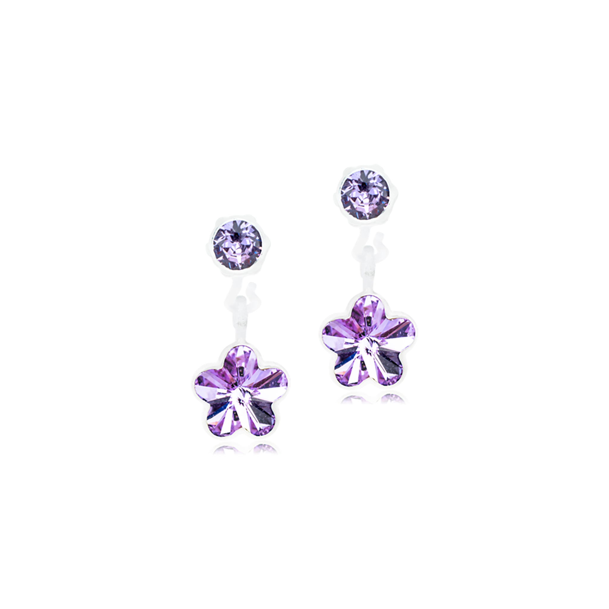 MP Pendant Flower 4/6 mm, Violet