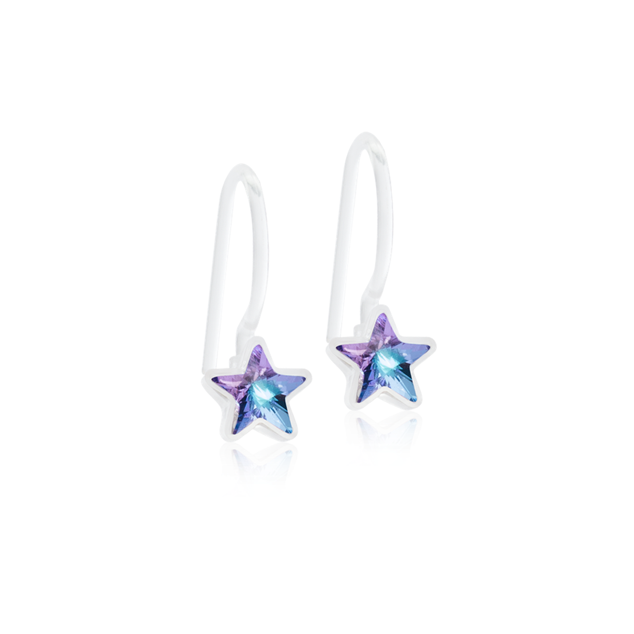 MP Pendant Fixed Star 6 mm, Lilac Shimmer