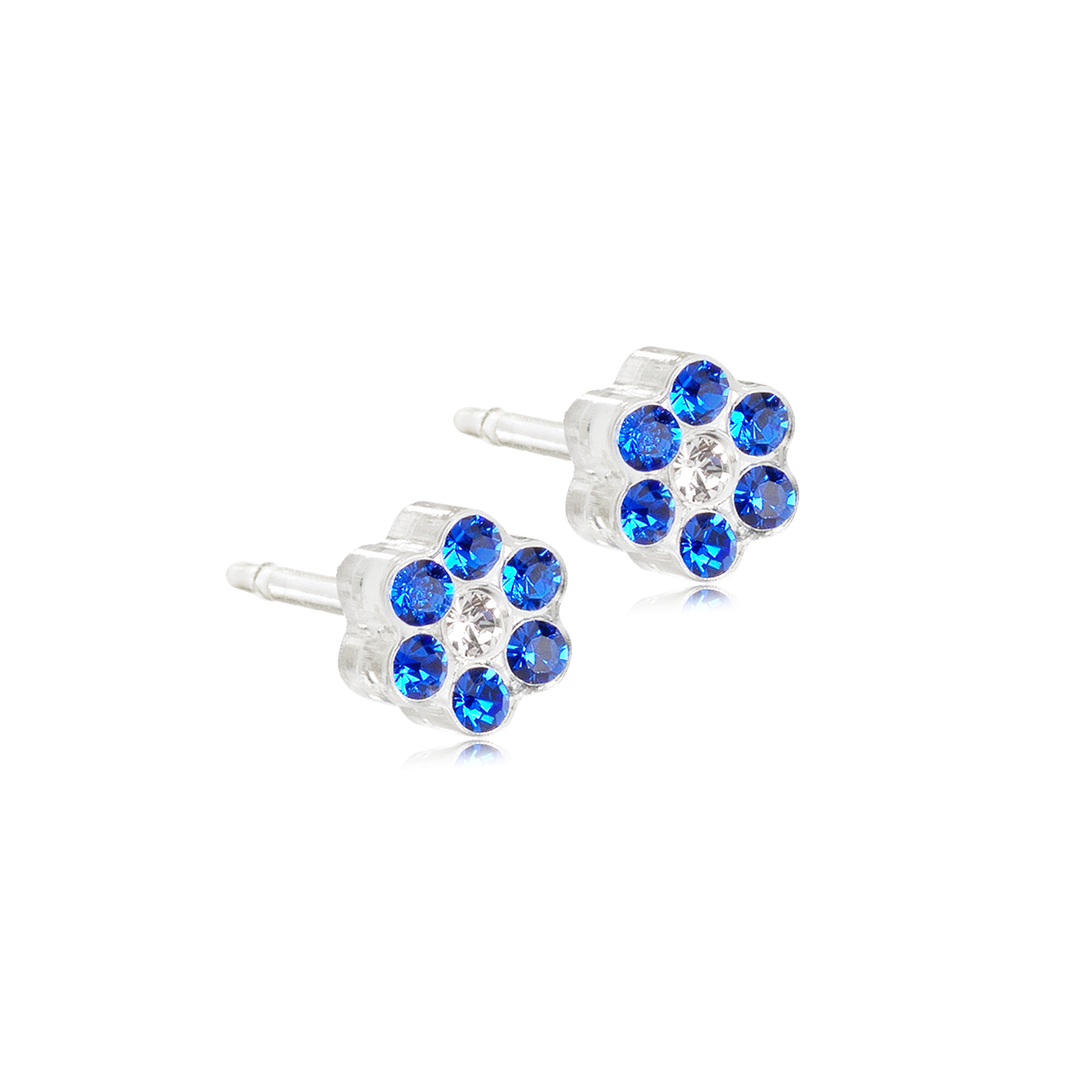 MP Daisy 5 mm, Sapphire/Crystal