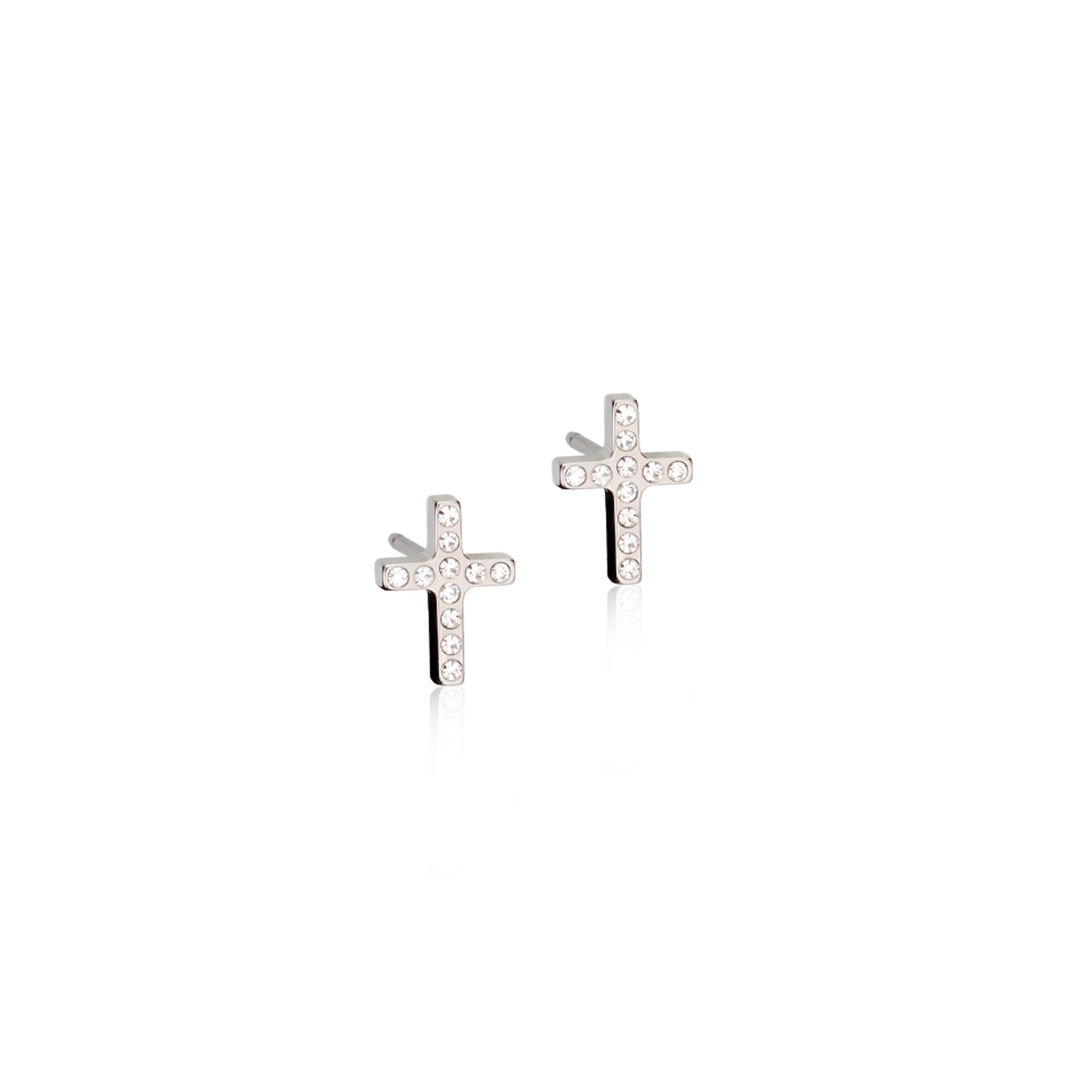 NT Brilliance Cross 8 mm, Crystal
