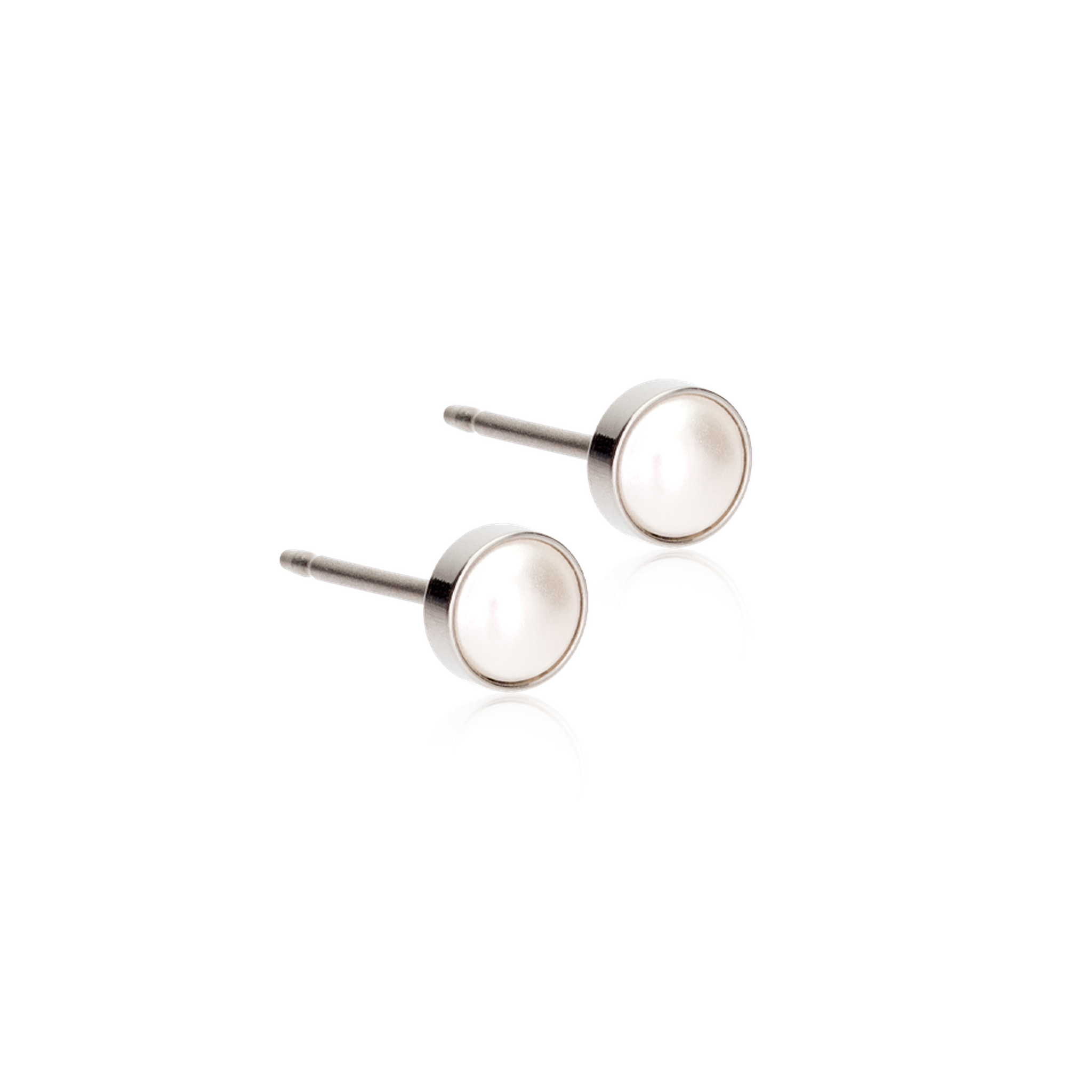 ST Bezel Pearl 5 mm, White