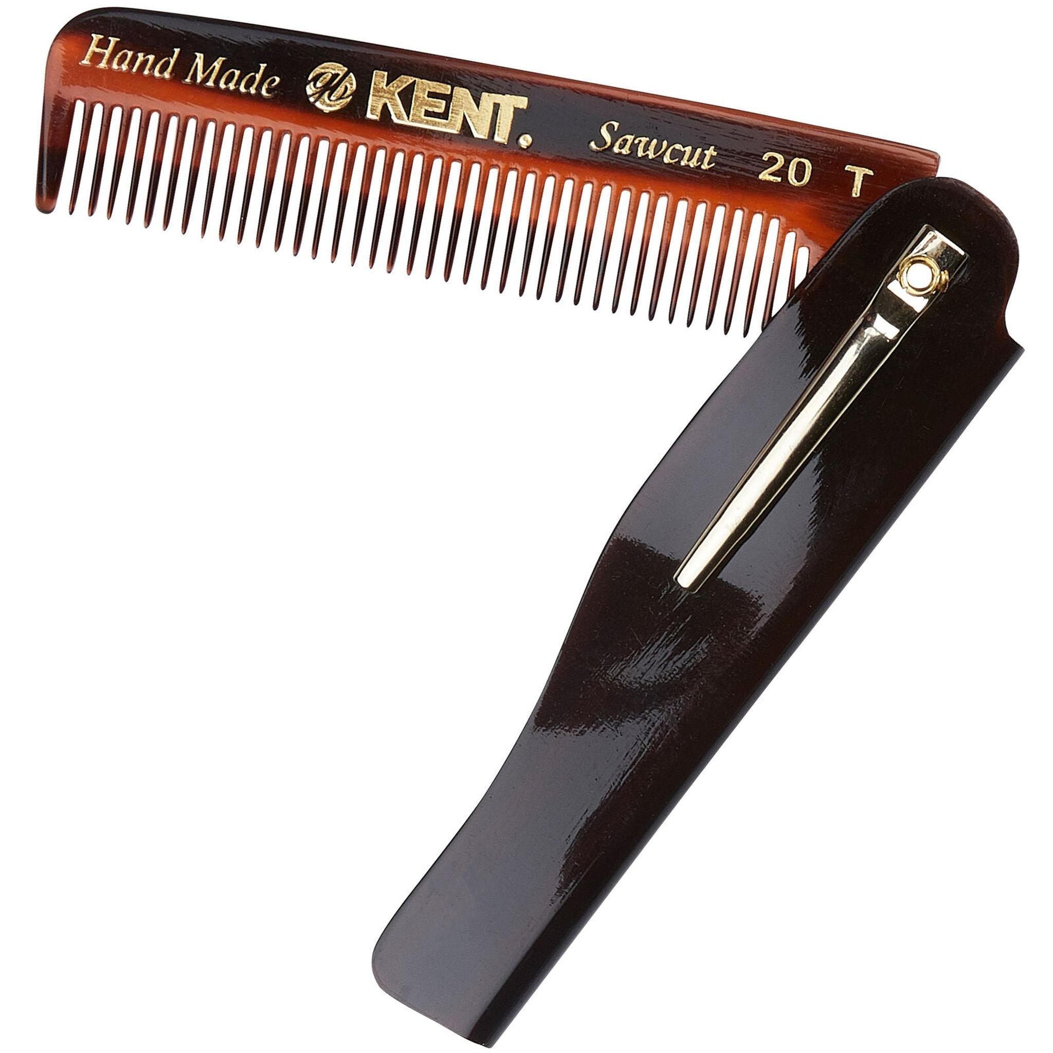 Handmade Folding Pocket Comb Fine