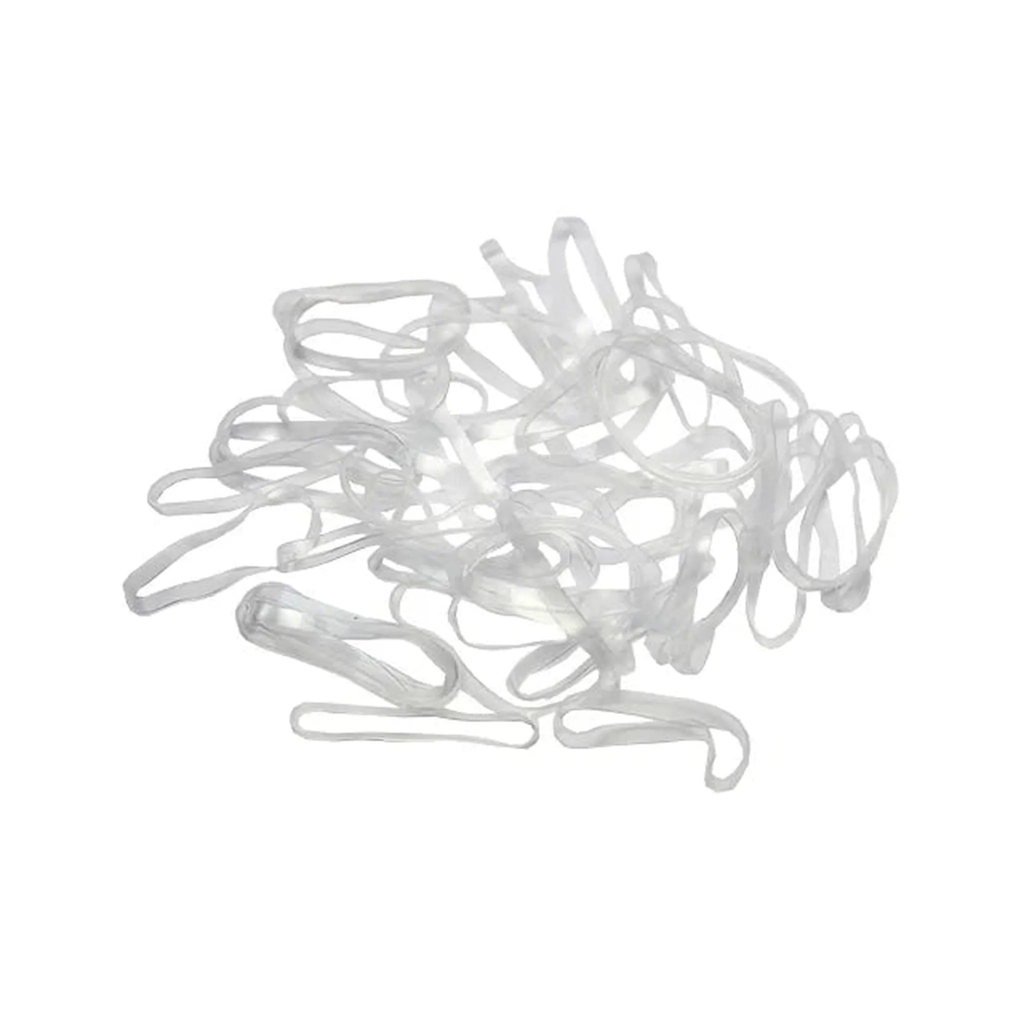 Gummisnodd Transparant, 50-pack