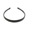 Diadem Blankt Svart 1,5 cm