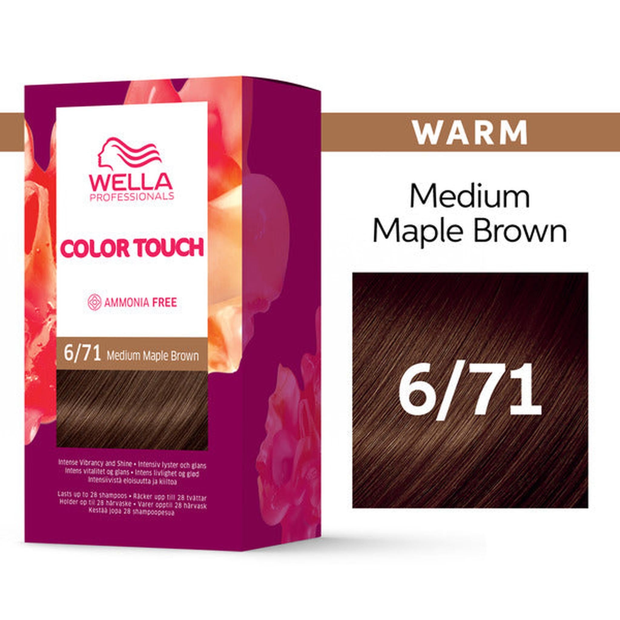 Color Touch OTC Deep Brown Medium Maple Brown 6/71