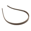 Diadem Matt Grå 1,2 cm
