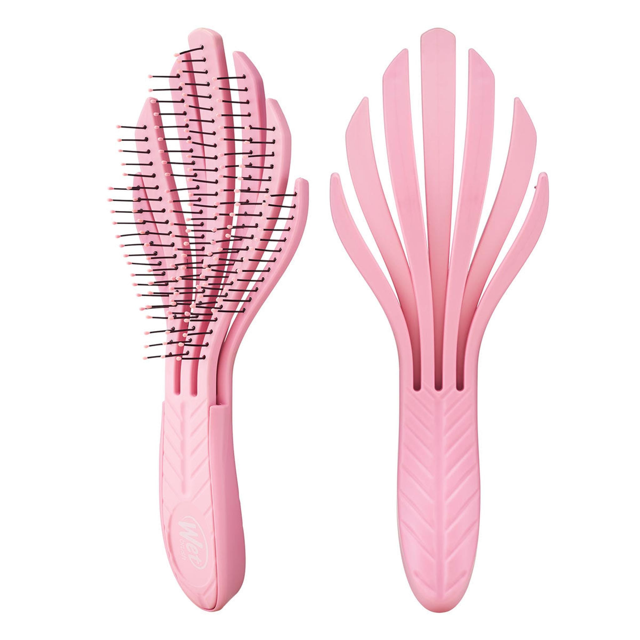 Go Green Curl Detangling Brush Pink