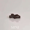 Hårklämma Mini 2-pack Chokladbrun