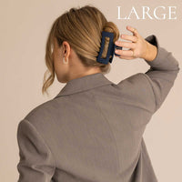 Léonie Items Hårklämma Large Midnattsblå