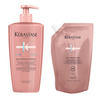 Chroma Absolu Bain Chroma Respect Shampoo 500 ml + Refill 500 ml