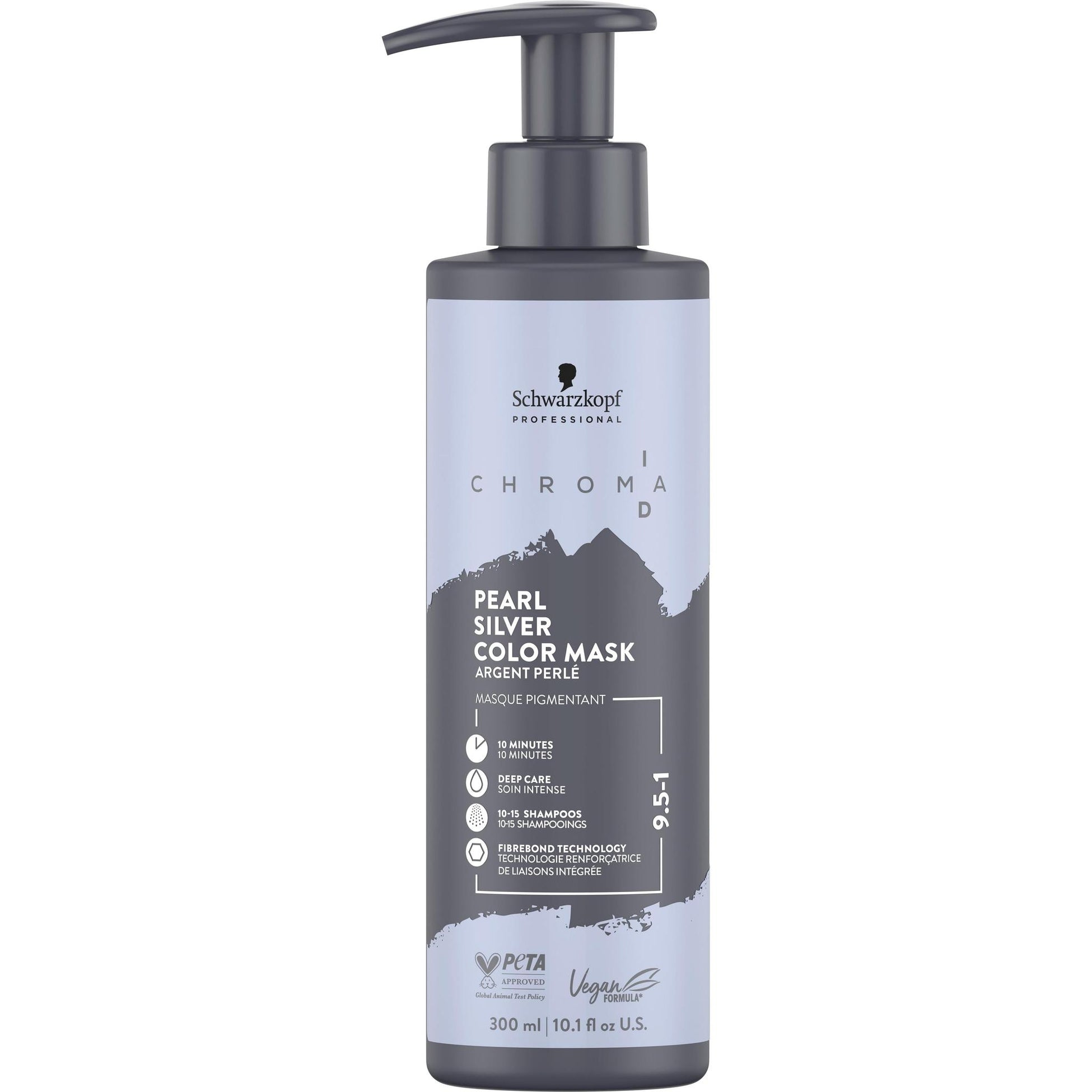 Schwarzkopf Professional Chroma ID Bonding Color Mask Pearl Silver 9.5-1 300 ml