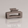 Hårklämma Medium Taupe