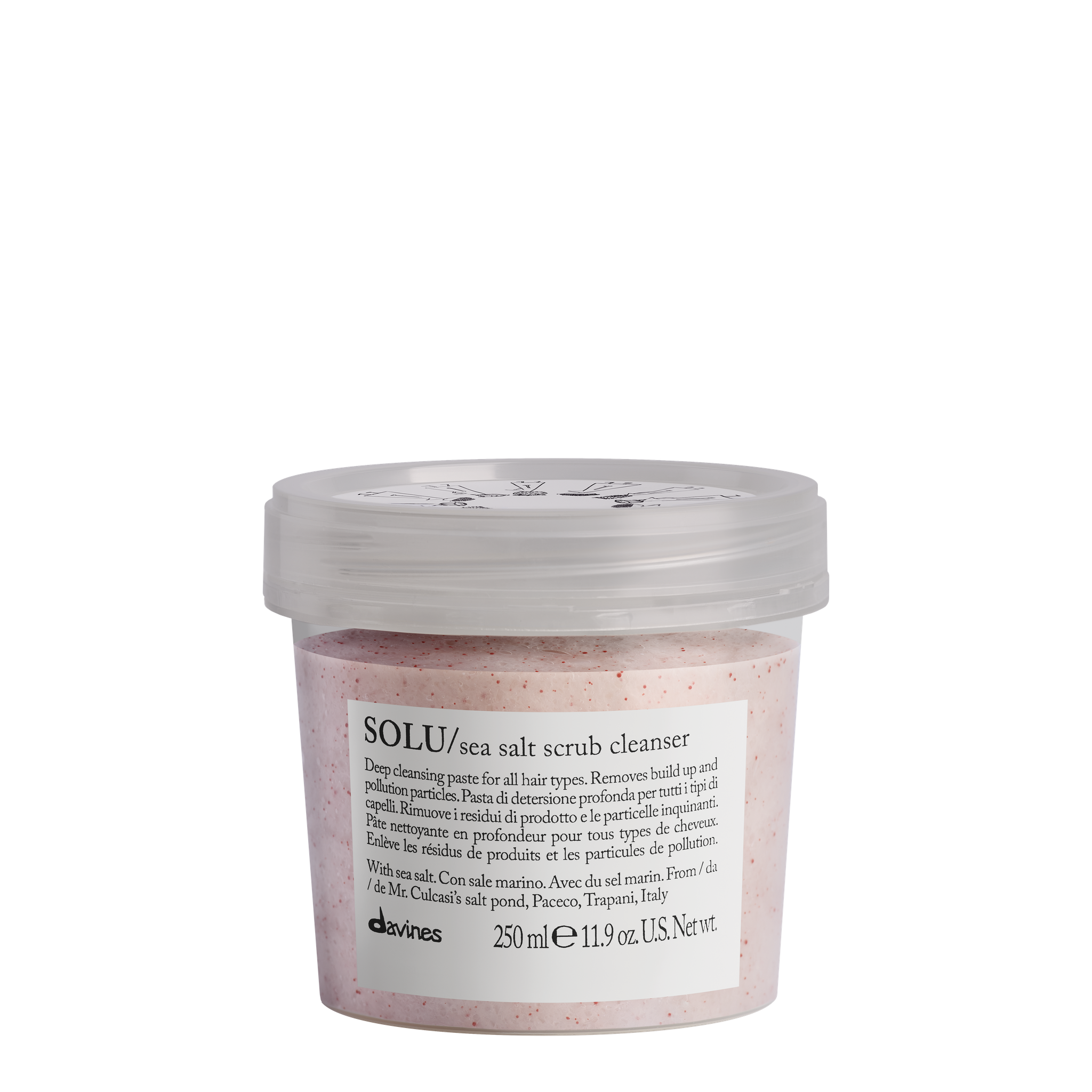 Solu Sea Salt Scrub Cleanser 250 ml