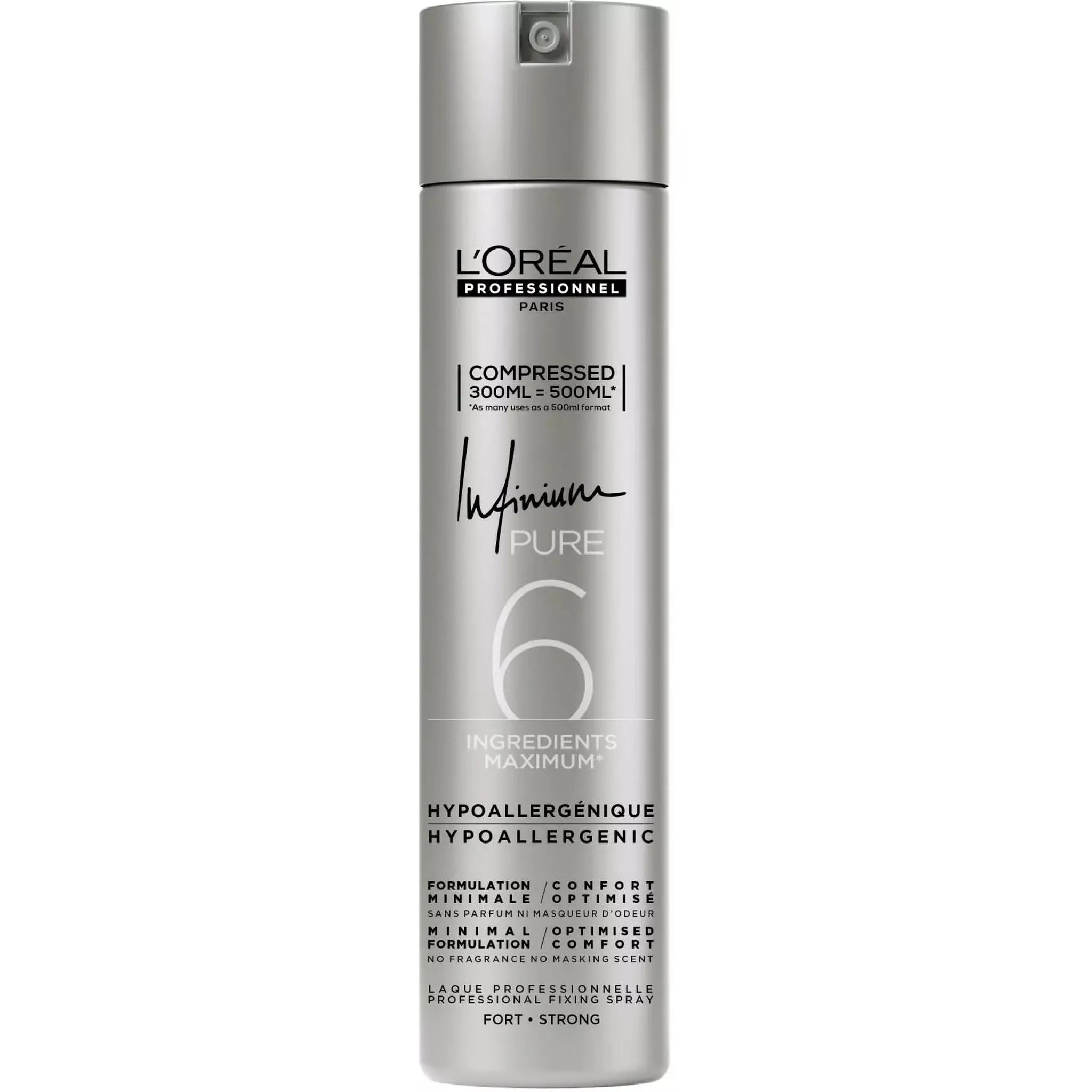 Infinum Pure Extra Strong Hairspray 300 ml