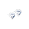 MP Heart 6 mm, Crystal