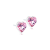 MP Heart 6 mm, Light Rose