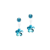 MP Pendant Flower 4/6 mm, Aquamarine