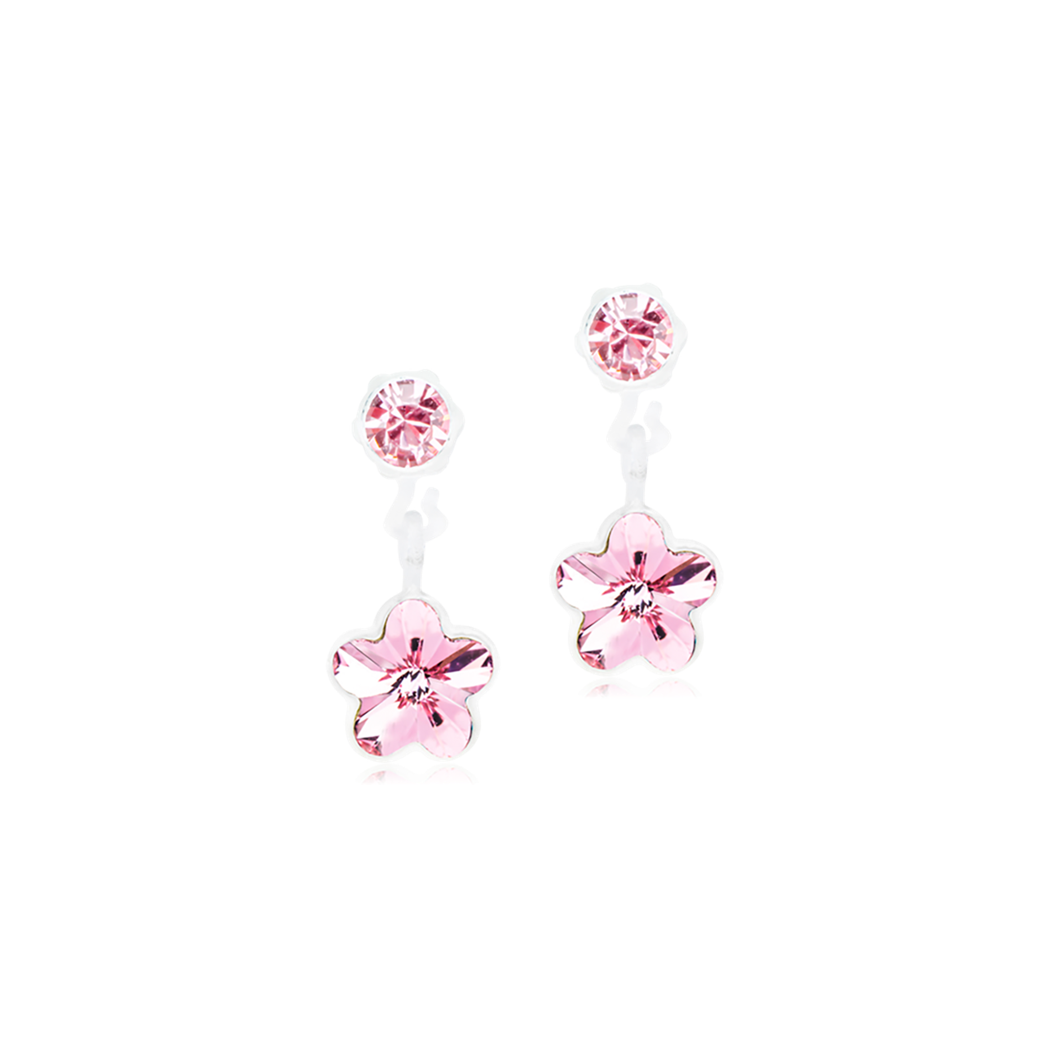 MP Pendant Flower 4/6 mm, Light Rose