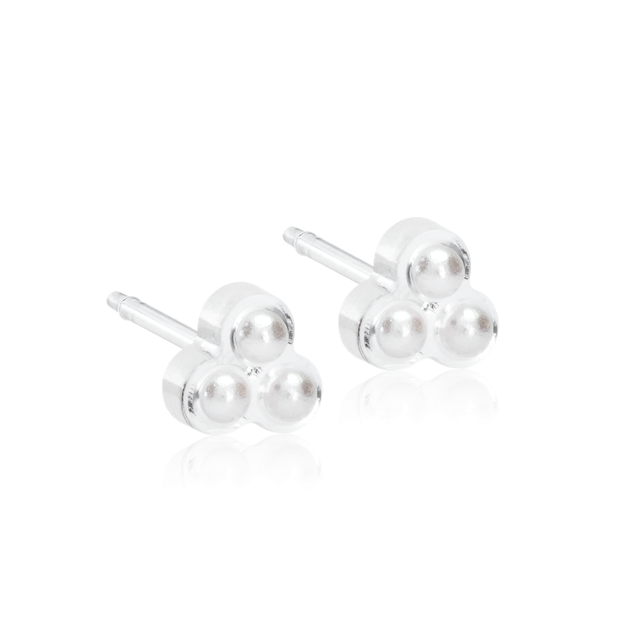 MP Clover Pearl 6 mm, White
