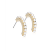 GT Pendant Pearl Curved 15 mm, White