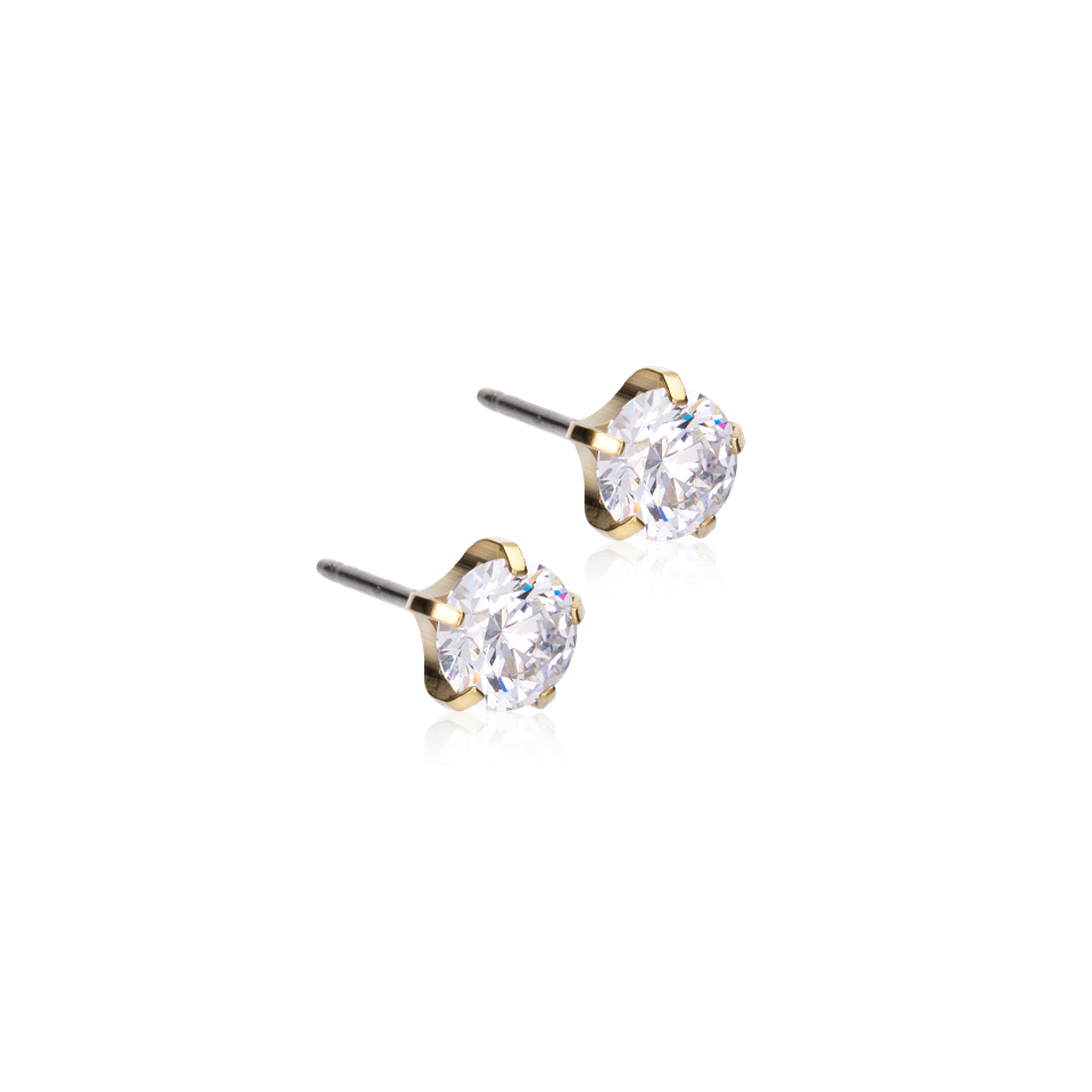 GT Tiffany Precious 6 mm, CZ White