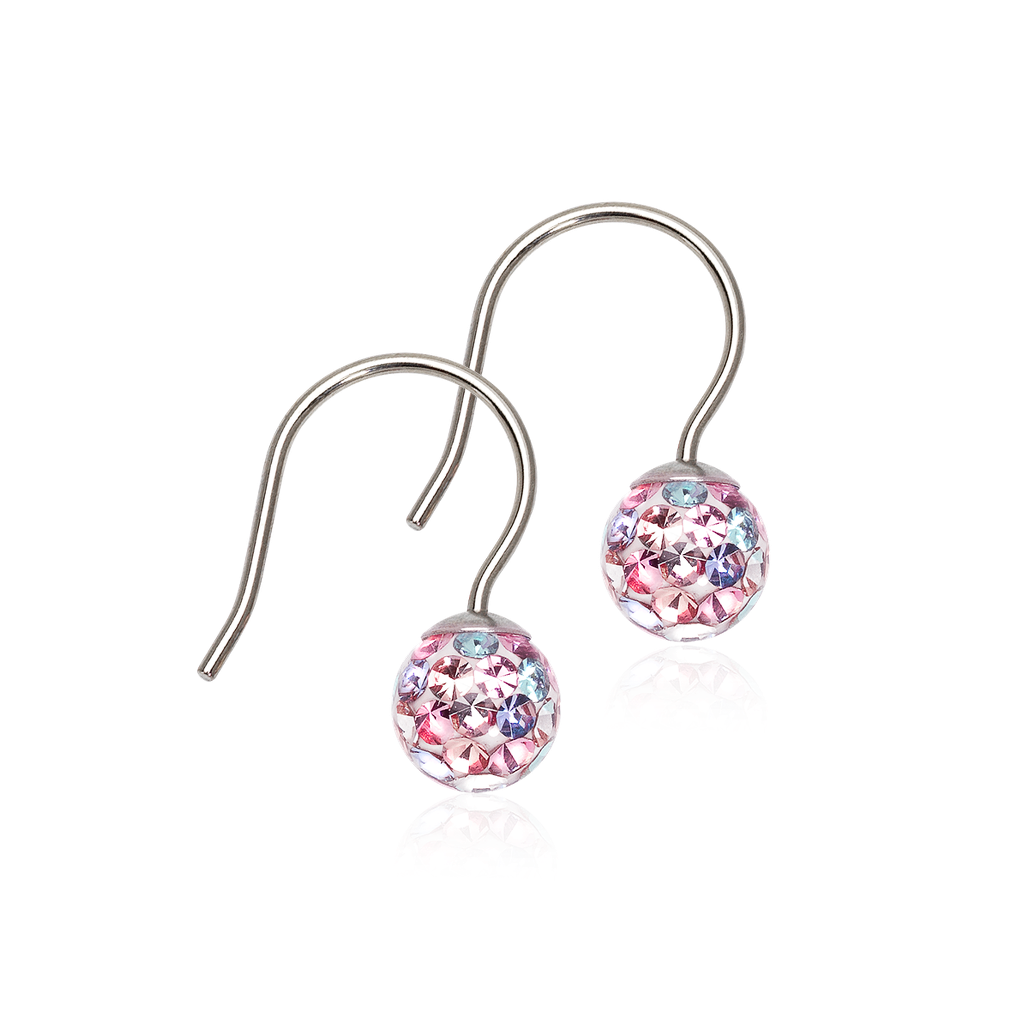 NT Mini Pendant Crystal Ball 6 mm, Light Fantasy