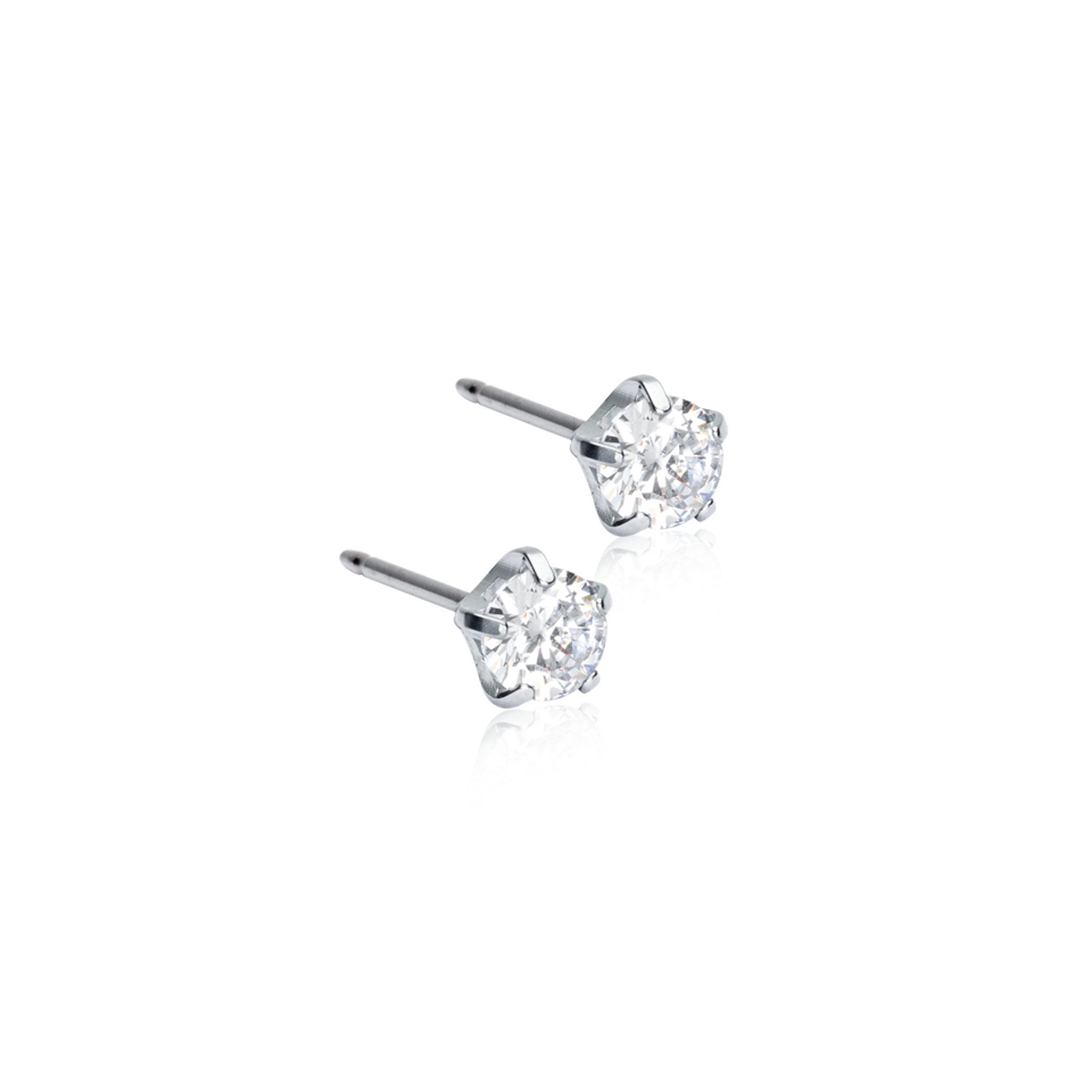 ST Tiffany Precious 5 mm, CZ White