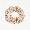 Large Silky Hair Scrunchie Champagne