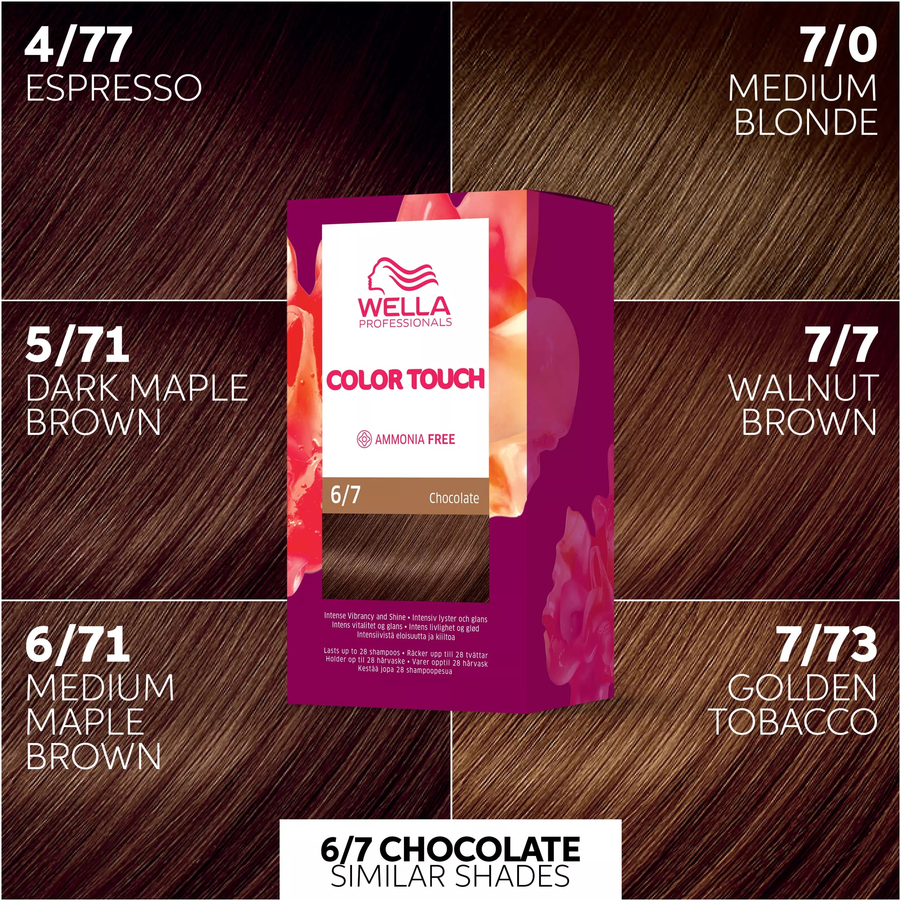 Wella Professionals Color Touch OTC Deep Brown Chocolate 6/7