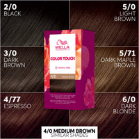 Wella Professionals Color Touch OTC Pure Naturals Medium Brown 4/0
