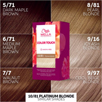 Wella Professionals Color Touch OTC Rich Natural Platinum Blonde 10/81